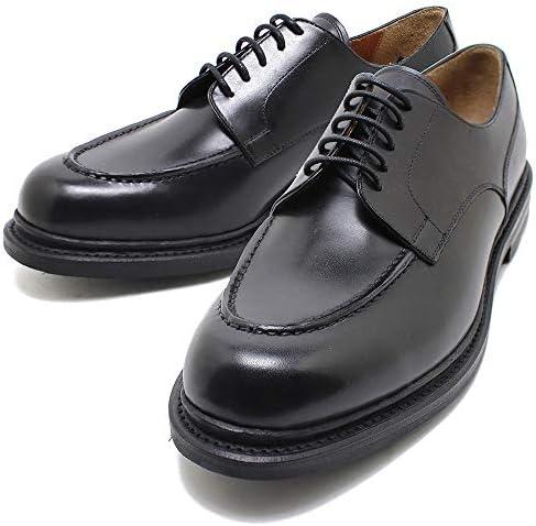 Amazon | [シューイズム] 1601 Uチップ シャンボードタイプ BLACK